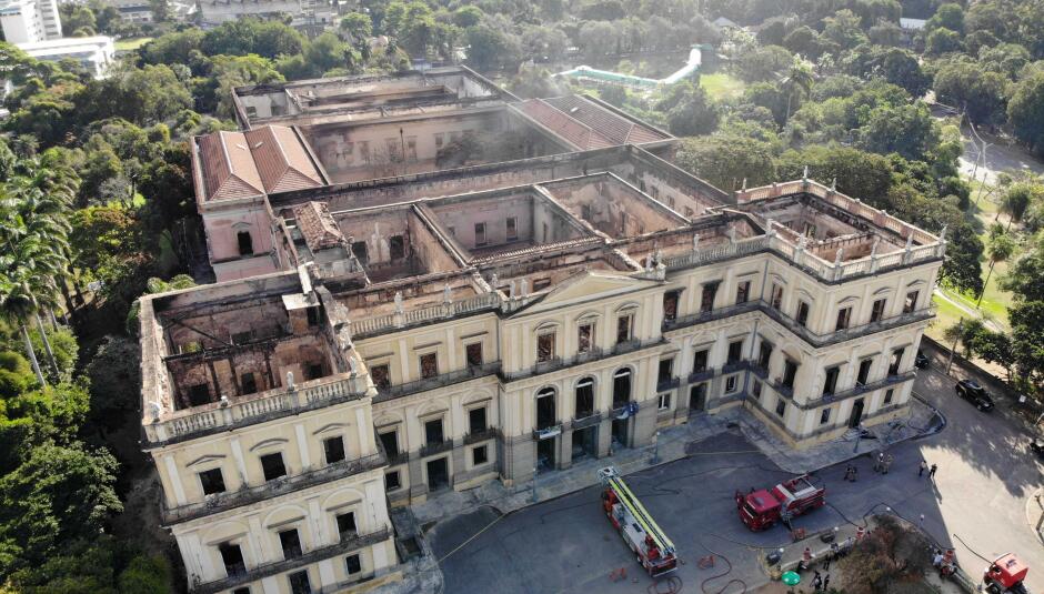 The National Museum in Rio de Janeiro