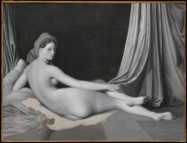 Odalisque in Grisaille Odalisque in Grisaille