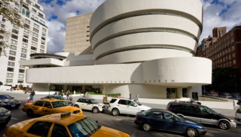 Facade of the Solomon R. Guggenheim Museum