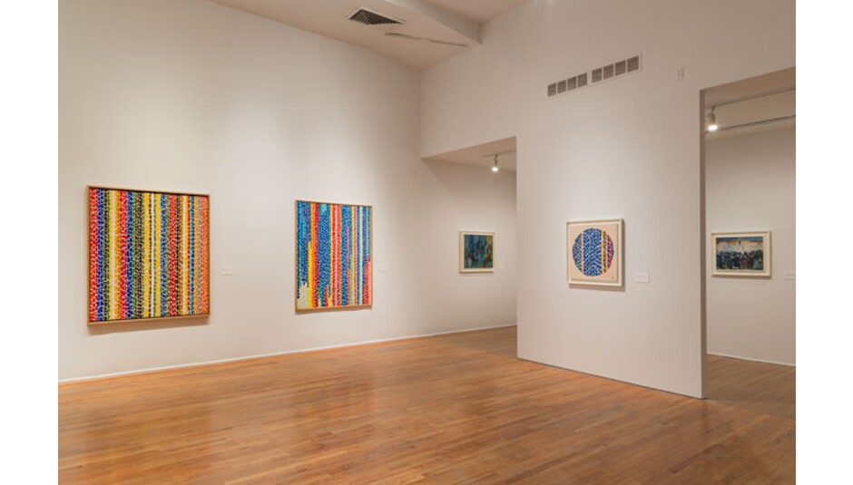 Installation view, works by Alma Thomas, 2016