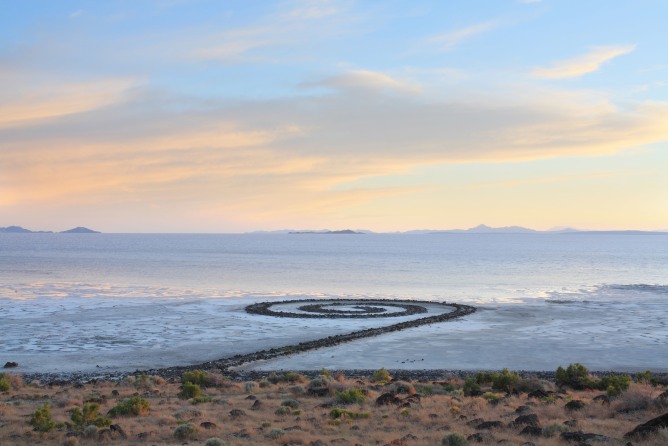 Robert Smithson, Spiral Jetty (1970)