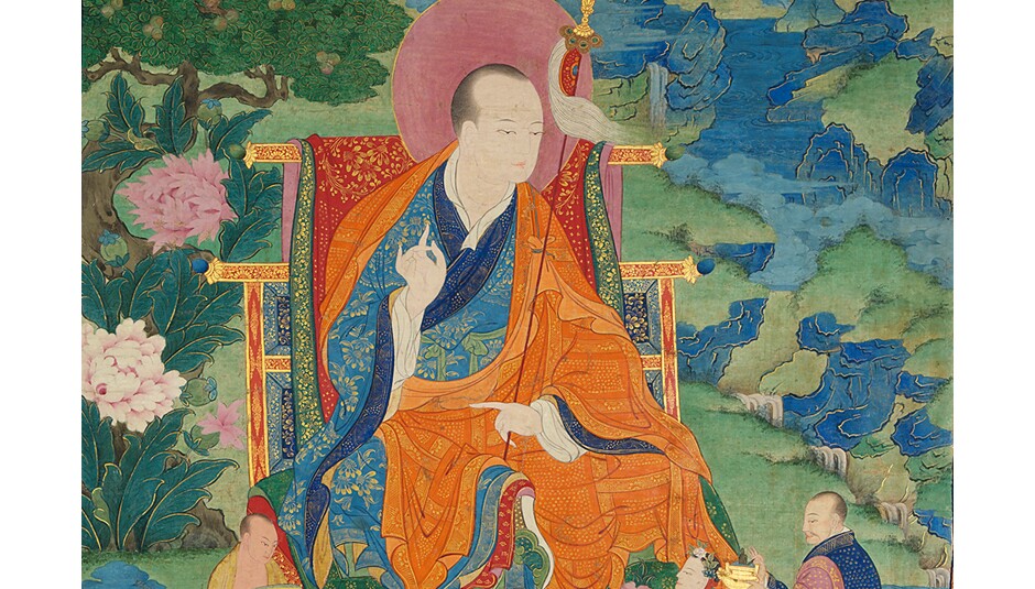 Vajriputra Arhat (detail)