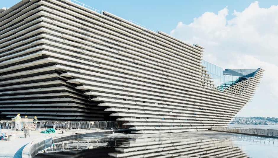 Victoria & Albert Museum Dundee Construction 2017