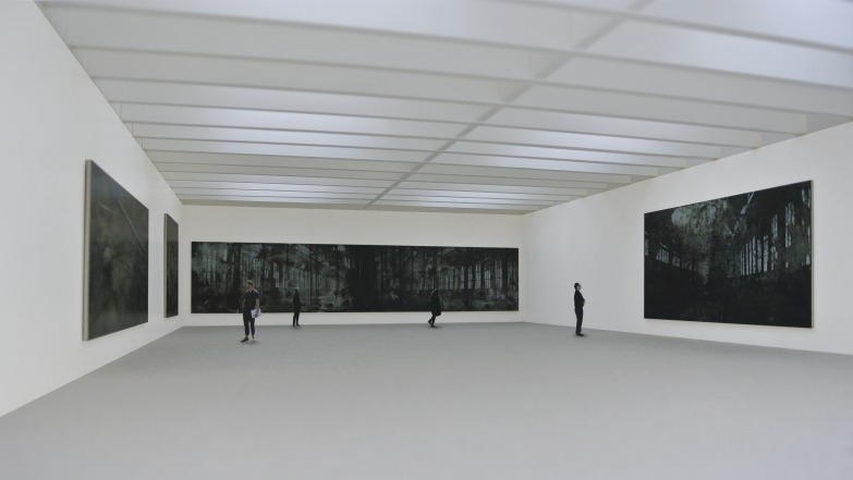 Tate St Ives, model of new gallery