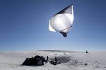 Tomás Saraceno, Aerocene, launches at White Sands Natural Park, 2015 Tomás Saraceno, Aerocene, launches at White Sands Natural Park, 2015