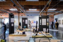 Exhibition view of Architecture. Image, Text & Object
