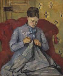 Madame Cézanne Sewing Madame Cézanne Sewing