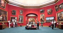 Interior view, Scottish National Gallery