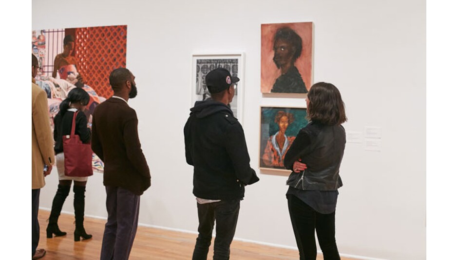 Installation view of the exhibition Regarding the Figure, 2017