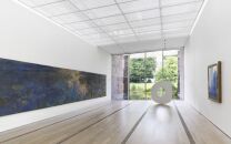 Interior View of the permanent collection of the Fondation Beyeler, Monet room, 2013