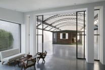 Interior view, CAB Art Center, Brussels