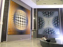 Fondation Vasarely Interior Fondation Vasarely Interior