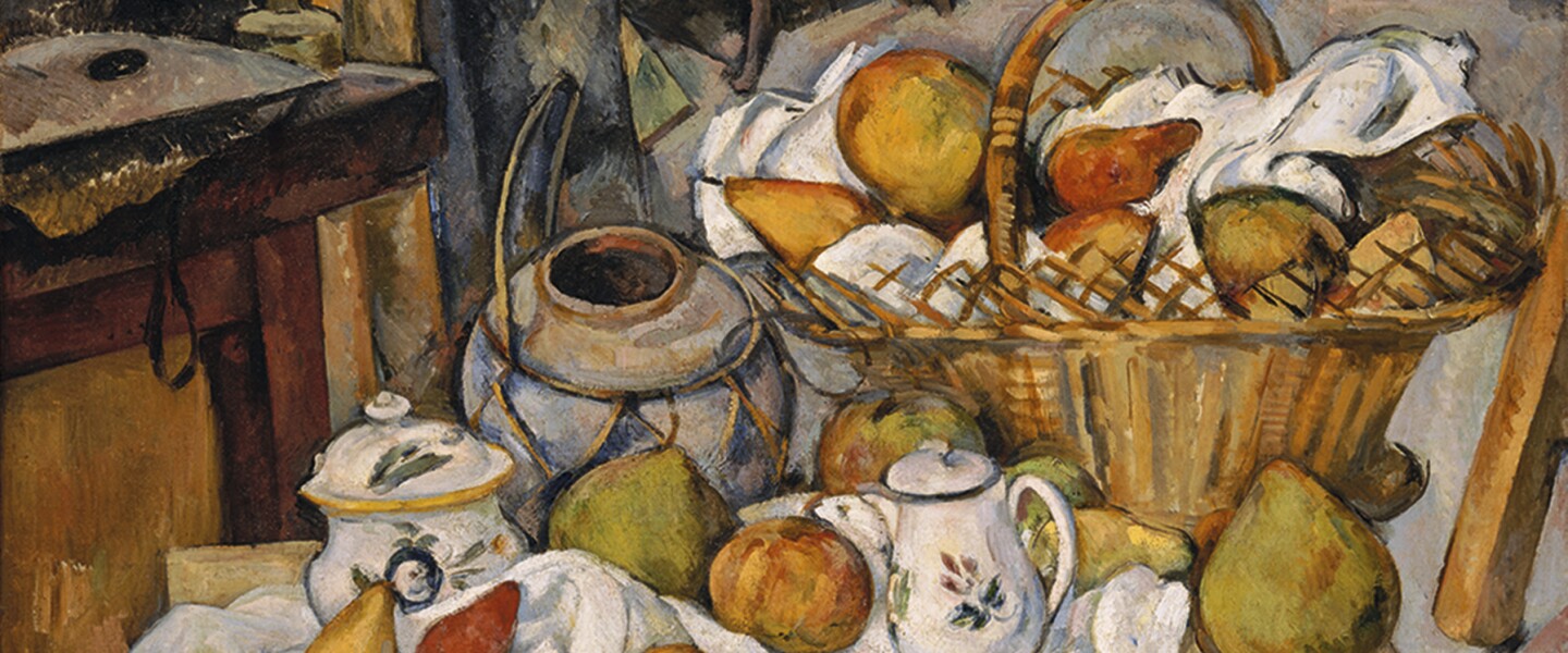 Nature morte au panier ou La Table de cuisine Nature morte au panier ou La Table de cuisine