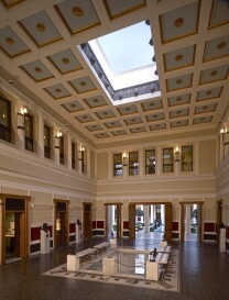Interior View, J Paul Getty Museum at the Getty Villa