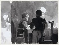 Unter der Tischlampe (Under the table lamp) Unter der Tischlampe (Under the table lamp)