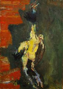 Chicken Hung Before a Brick Wall Chicken Hung Before a Brick Wall