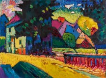 Murnau - Landscape with Green House Murnau - Landscape with Green House
