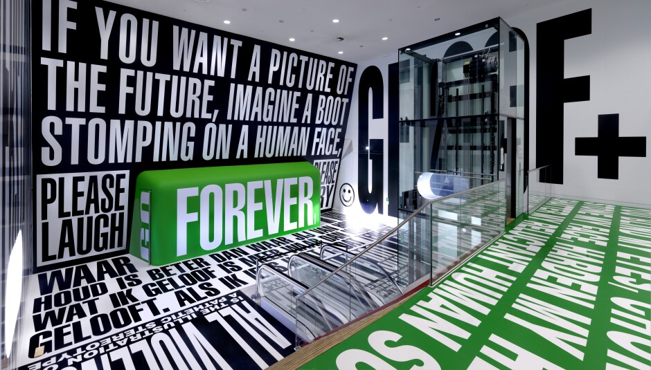 Installation view Stedelijk BASE, collection Stedelijk Museum Amsterdam