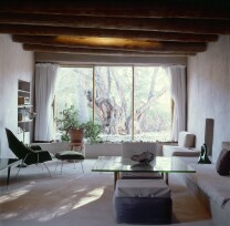 Georgia O’Keeffe’s Abiquiu House, sitting room